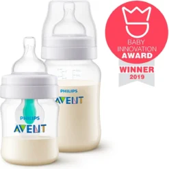 Philips Avent SCD809/01 Anti-Colic Combi Babyfles (125ml) + (260ml) Met AirFree Ventiel -Babyproducten Winkel 1200x1200 2710
