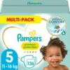 Pampers® Pampers Premium Protection Luiers - Maat 5 (11-16 Kg) - 136 Stuks - Multi-Pack