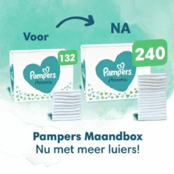 Pampers® Pampers Harmonie Luiers - Maat 2 (4-8kg) - 240 Luiers - Maandbox -Babyproducten Winkel 1200x1200 288