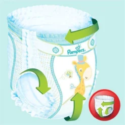 Pampers® Pampers Baby Dry Pants Maat 4+ - 140 Luierbroekjes Maandbox -Babyproducten Winkel 1200x1200 305