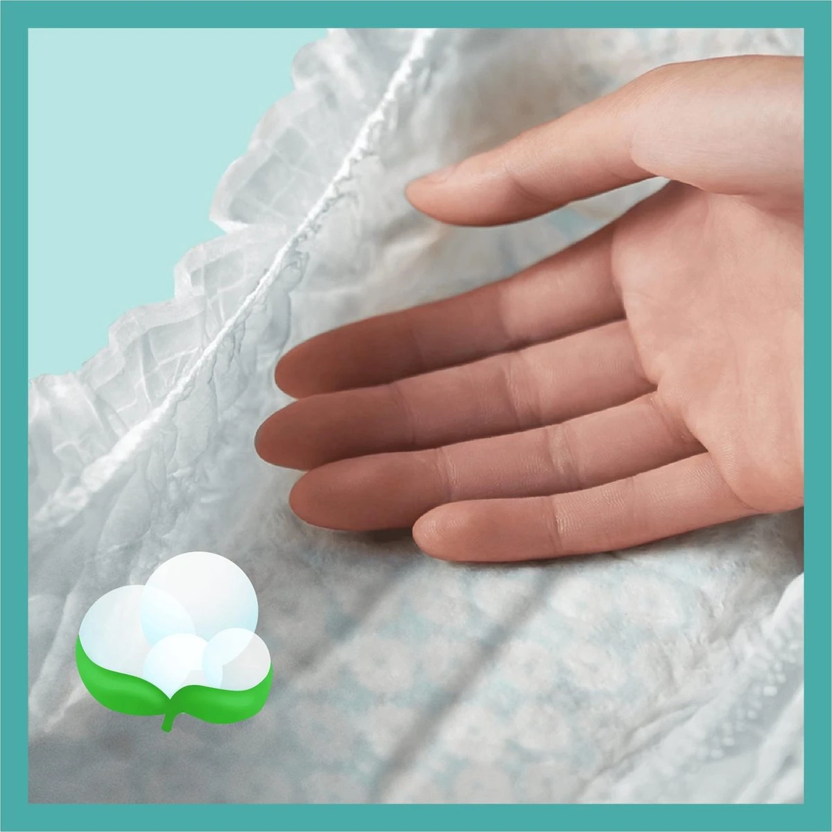 Pampers® Pampers Baby-Dry - Maat 2 (4-8kg) - 34 Luiers 7 Pampers® Pampers Baby-Dry - Maat 2 (4-8kg) - 34 Luiers - Afbeelding 7