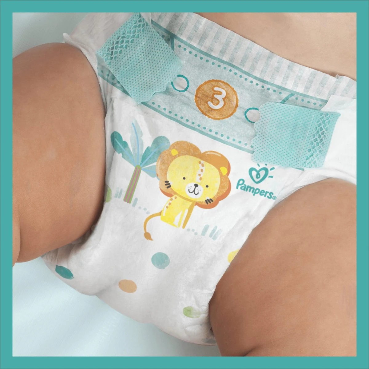 Pampers® Pampers Baby-Dry - Maat 2 (4-8kg) - 34 Luiers 8 Pampers® Pampers Baby-Dry - Maat 2 (4-8kg) - 34 Luiers - Afbeelding 8