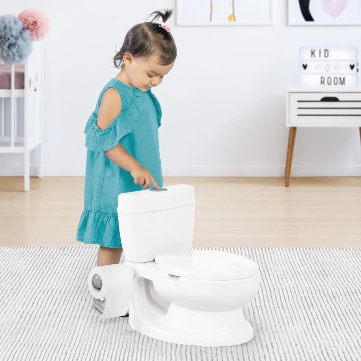 WC Potje - Babystartup - White - Potty – WC Potje Baby – WC Potje Peuter Met Geluid – Potty Training – Potty Training Seat - WC Potje Kind – WC Potje Peuter Jongens – Zindelijkheid 6 WC Potje - Babystartup - White - Potty – WC Potje Baby – WC Potje Peuter Met Geluid – Potty Training – Potty Training Seat - WC Potje Kind – WC Potje Peuter Jongens – Zindelijkheid - Afbeelding 6
