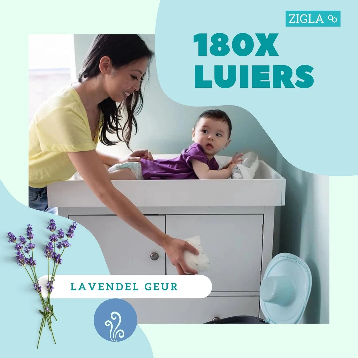 Zigla – 6x Luieremmer Navulling – Navulcassette - Geschikt Voor Tommee Tippee Sangenic Tec 4 Zigla – 6x Luieremmer Navulling – Navulcassette - Geschikt Voor Tommee Tippee Sangenic Tec - Afbeelding 4