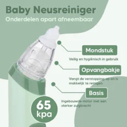 Hunnybunny® Elektrische Neusreiniger Voor Baby’s Met Muziek En Licht – Neuspeer - Aspirator - Neuszuiger - USB-compatibel -Babyproducten Winkel 1200x1200 483