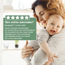 Hunnybunny® Elektrische Neusreiniger Voor Baby’s Met Muziek En Licht – Neuspeer - Aspirator - Neuszuiger - USB-compatibel -Babyproducten Winkel 1200x1200 488