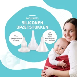 Hoy En Dia® Neusreiniger Baby Snoetenpoetsers - Neuspeer Met USB - Elektrische Neuszuiger En Oorreiniger -Babyproducten Winkel 1200x1200 512