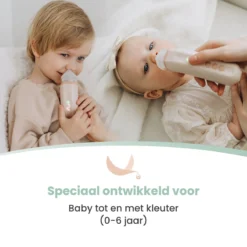 Babily® - Elektrische Neusreiniger Voor Baby's - 0 T/m 6 Jaar - Neuszuiger - Neuspeer - Snoetenpoetser - Toetenveger - Aspirator - Incl. 5 Zuigkrachtstanden En 3 Kalmerende Melodieën -Babyproducten Winkel 1200x1200 529