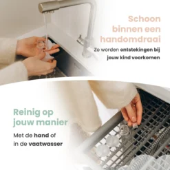 Babily® - Elektrische Neusreiniger Voor Baby's - 0 T/m 6 Jaar - Neuszuiger - Neuspeer - Snoetenpoetser - Toetenveger - Aspirator - Incl. 5 Zuigkrachtstanden En 3 Kalmerende Melodieën -Babyproducten Winkel 1200x1200 533