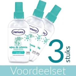 Nenuco Agua De Colonia Verstuiver - 240 Ml - 3 Flacons