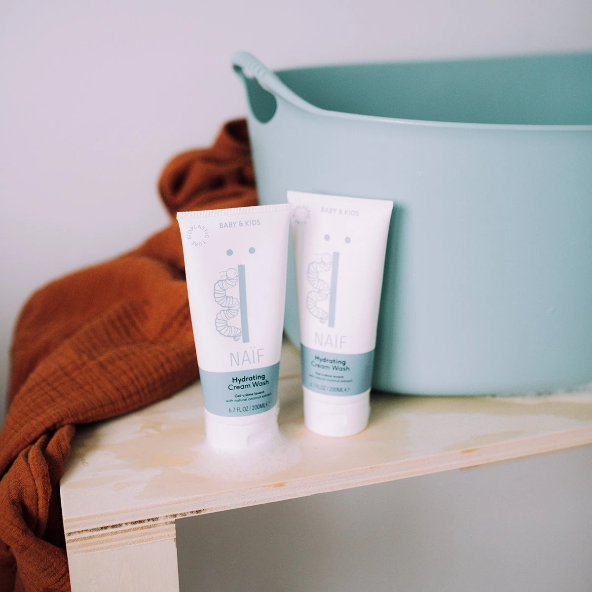 Naïf Hydraterende Wascrème - Babyverzorging - 200ml - Met Natuurlijke Ingrediënten 5 Naïf Hydraterende Wascrème - Babyverzorging - 200ml - Met Natuurlijke Ingrediënten - Afbeelding 5