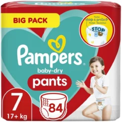 Pampers® Pampers Baby Dry Pants Maat 7 - 84 Luierbroekjes