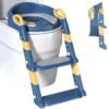 Zindelijkheidstraining Stoel Met Opstapje Ladder, Zindelijkheidstraining Toilet Voor Kinderen Jongens Meisjes Peuters-comfortabel Veilig Potje Stoel Met Anti-slip Pads Ladder - Blauw