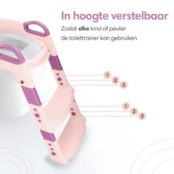 Macx & Macx Toilettrainer Met Trapje - Brilverkleiner Met Handvaten En Opstapje - Opvouwbaar Toilet Bril Zitje - WC Zindelijkheids Training Voor Jongens/Meisjes - Urinoirs Voor Kind/Peuter Van 2 Tot 7 Jaar - Roze 16 Macx & Macx Toilettrainer Met Trapje - Brilverkleiner Met Handvaten En Opstapje - Opvouwbaar Toilet Bril Zitje - WC Zindelijkheids Training Voor Jongens/Meisjes - Urinoirs Voor Kind/Peuter Van 2 Tot 7 Jaar - Roze -Babyproducten Winkel 1200x1200 692