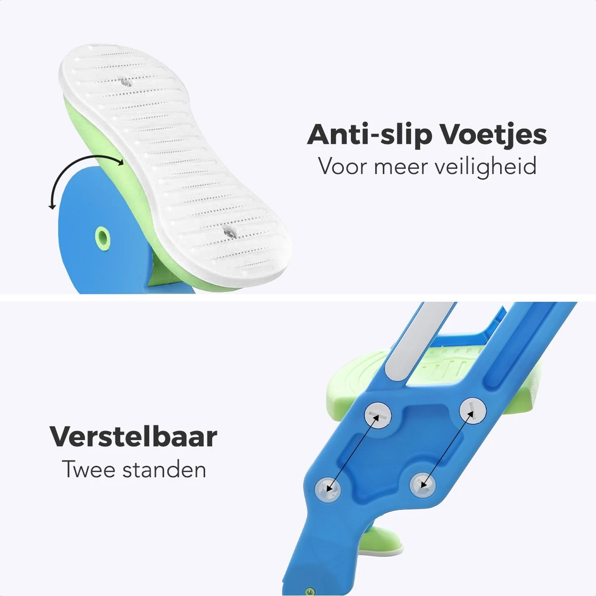 LifeGoods WC Verkleiner Met Trapje - Trainer Met Opstapje - 2 Tot 7 Jaar - Groen/Blauw 5 LifeGoods WC Verkleiner Met Trapje - Trainer Met Opstapje - 2 Tot 7 Jaar - Groen/Blauw - Afbeelding 5