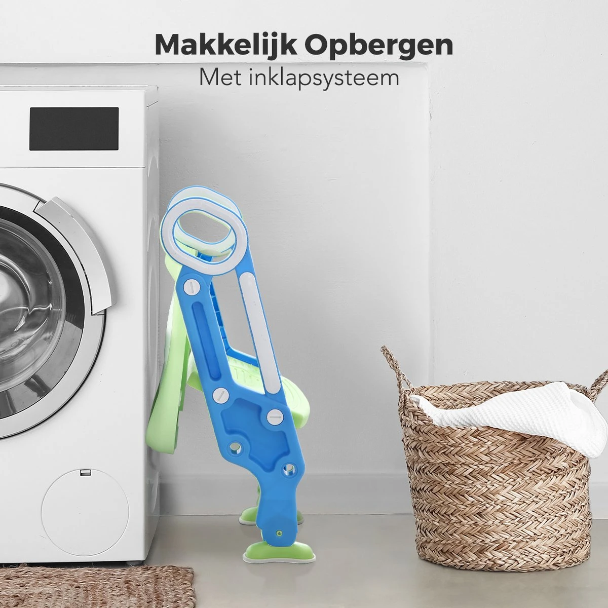 LifeGoods WC Verkleiner Met Trapje - Trainer Met Opstapje - 2 Tot 7 Jaar - Groen/Blauw 8 LifeGoods WC Verkleiner Met Trapje - Trainer Met Opstapje - 2 Tot 7 Jaar - Groen/Blauw - Afbeelding 8