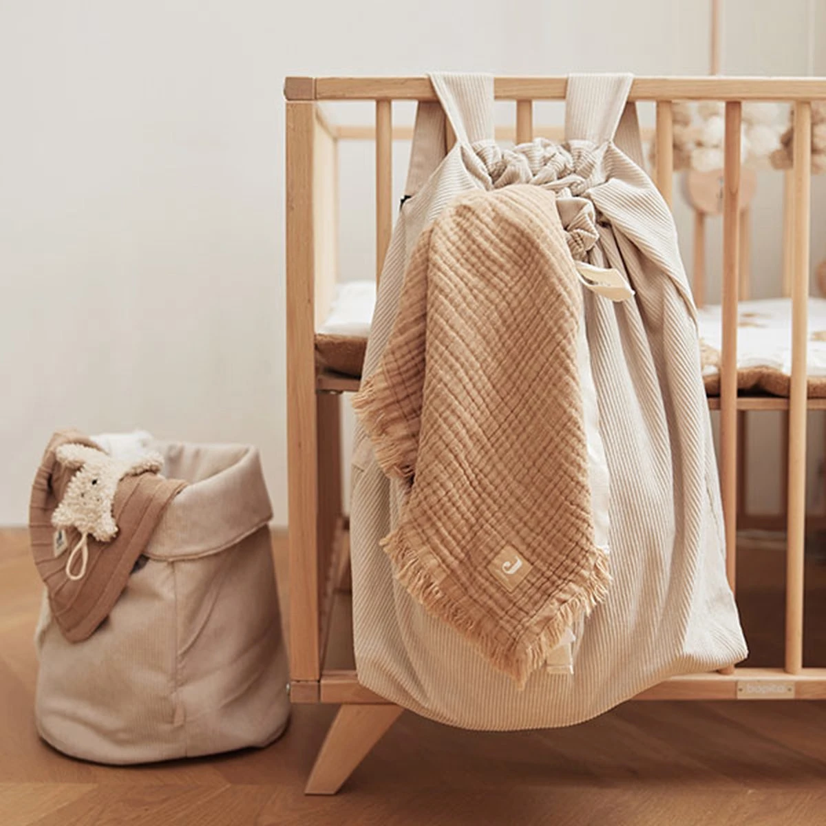 Jollein Hydrofiele Doek Large 115x115cm Stargaze - Biscuit - 2 Stuks 11 Jollein Hydrofiele Doek Large 115x115cm Stargaze - Biscuit - 2 Stuks - Afbeelding 11