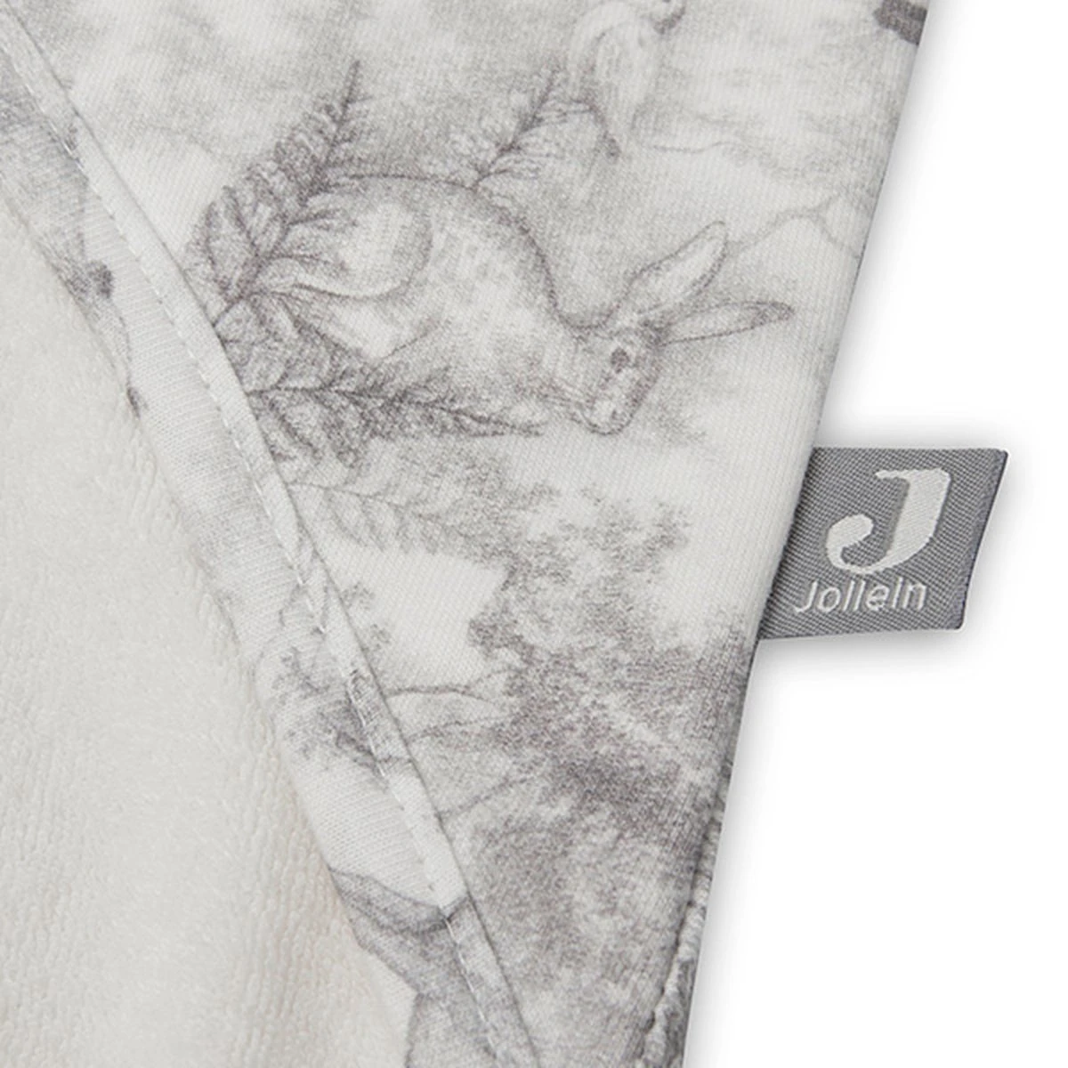 Jollein Badcape 75x75cm Pimpelmees - Forest Animals 10 Jollein Badcape 75x75cm Pimpelmees - Forest Animals - Afbeelding 10