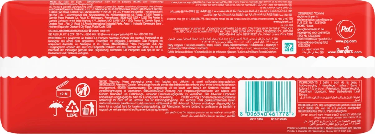 Pampers® Pampers - Baby Dry Pants - Maat 8 - Mega Pack - 36 Luierbroekjes 10 Pampers® Pampers - Baby Dry Pants - Maat 8 - Mega Pack - 36 Luierbroekjes - Afbeelding 10