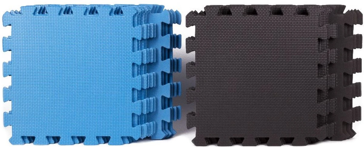 Benson 9 Stuks Zwarte Puzzel Vloertegels Foam 30 X 30 Cm - Puzzel Speelmat - Baby/peuter Speelgoed Matten 2 Benson 9 Stuks Zwarte Puzzel Vloertegels Foam 30 X 30 Cm - Puzzel Speelmat - Baby/peuter Speelgoed Matten - Afbeelding 2