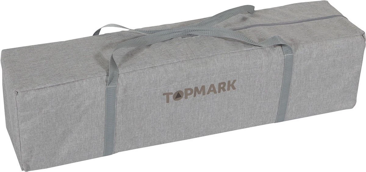 Topmark Reisbed/Box Parker - 100x100 Cm. - Grey 3 Topmark Reisbed/Box Parker - 100x100 Cm. - Grey - Afbeelding 3