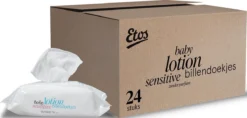 Etos Baby Lotion Sensitive Billendoekjes - 1920 Stuks (24x 80 Stuks)