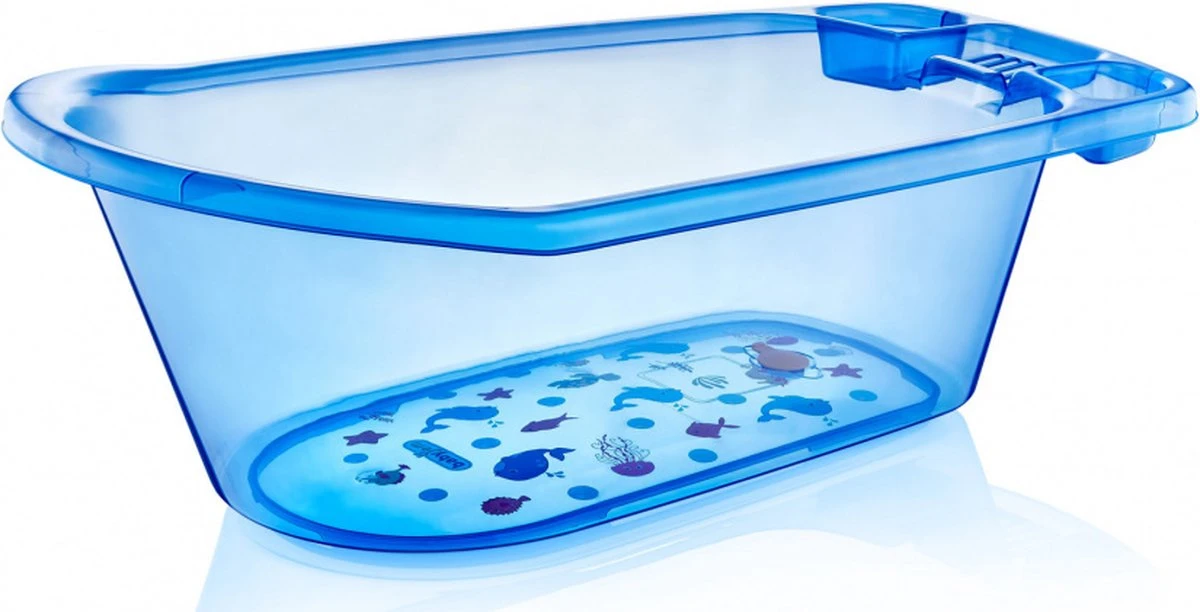Babyjem Bad Transparant Blauw 1 Babyjem Bad Transparant Blauw