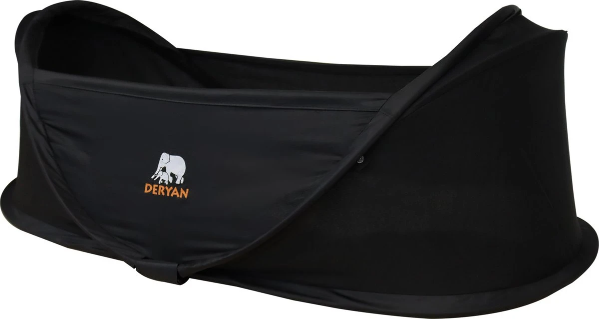 Deryan Infant BabyBox Campingbedje - Baby Klamboe - Zwart 3 Deryan Infant BabyBox Campingbedje - Baby Klamboe - Zwart - Afbeelding 3