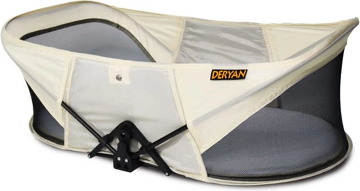 Deryan Infant Deluxe BabyBox Campingbedje - Cream + Inclusief Matras En Klamboe 14 Deryan Infant Deluxe BabyBox Campingbedje - Cream + Inclusief Matras En Klamboe - Afbeelding 14