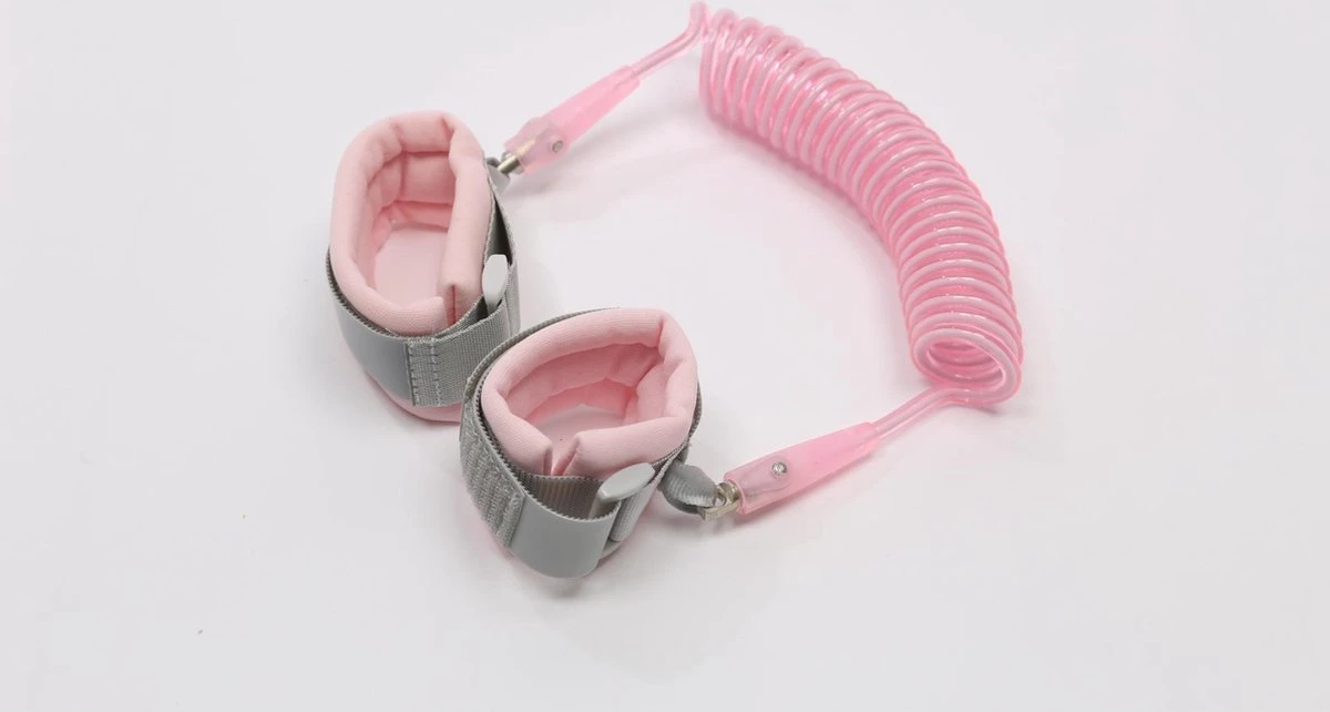 Merkloos Polstuigje - Kindertuigje - Looplijn - Tuigje Voor Kinderen - Roze - Anti-loss 1 Merkloos Polstuigje - Kindertuigje - Looplijn - Tuigje Voor Kinderen - Roze - Anti-loss