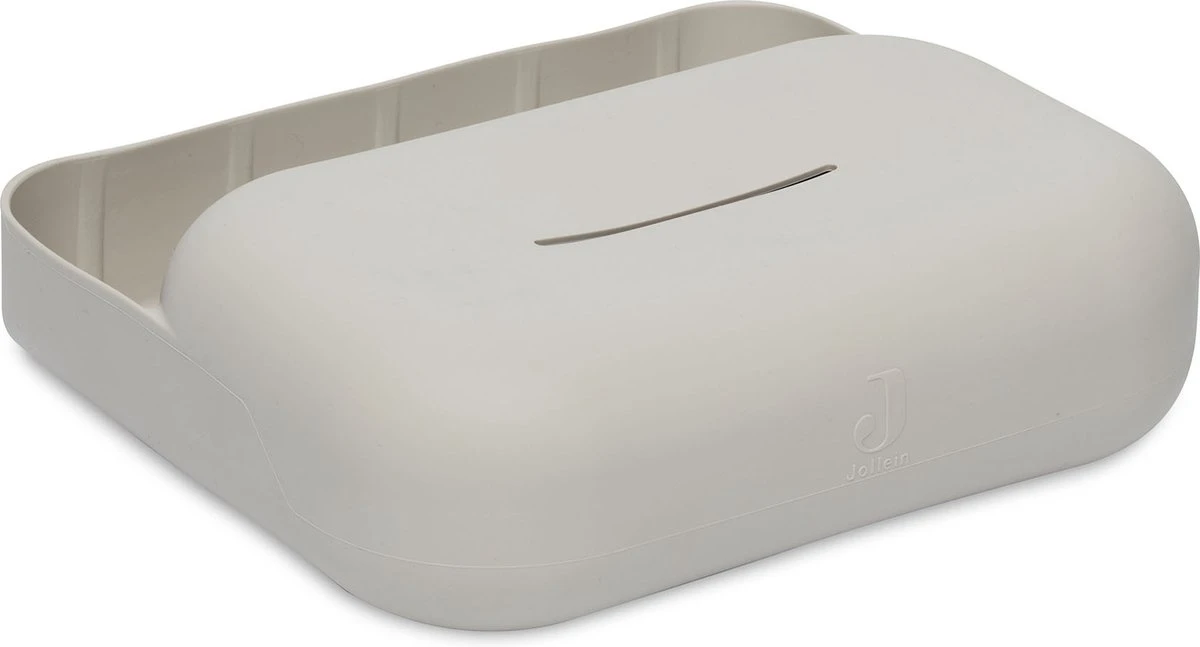 Jollein Billendoekjes Box Siliconen - Nougat 1 Jollein Billendoekjes Box Siliconen - Nougat