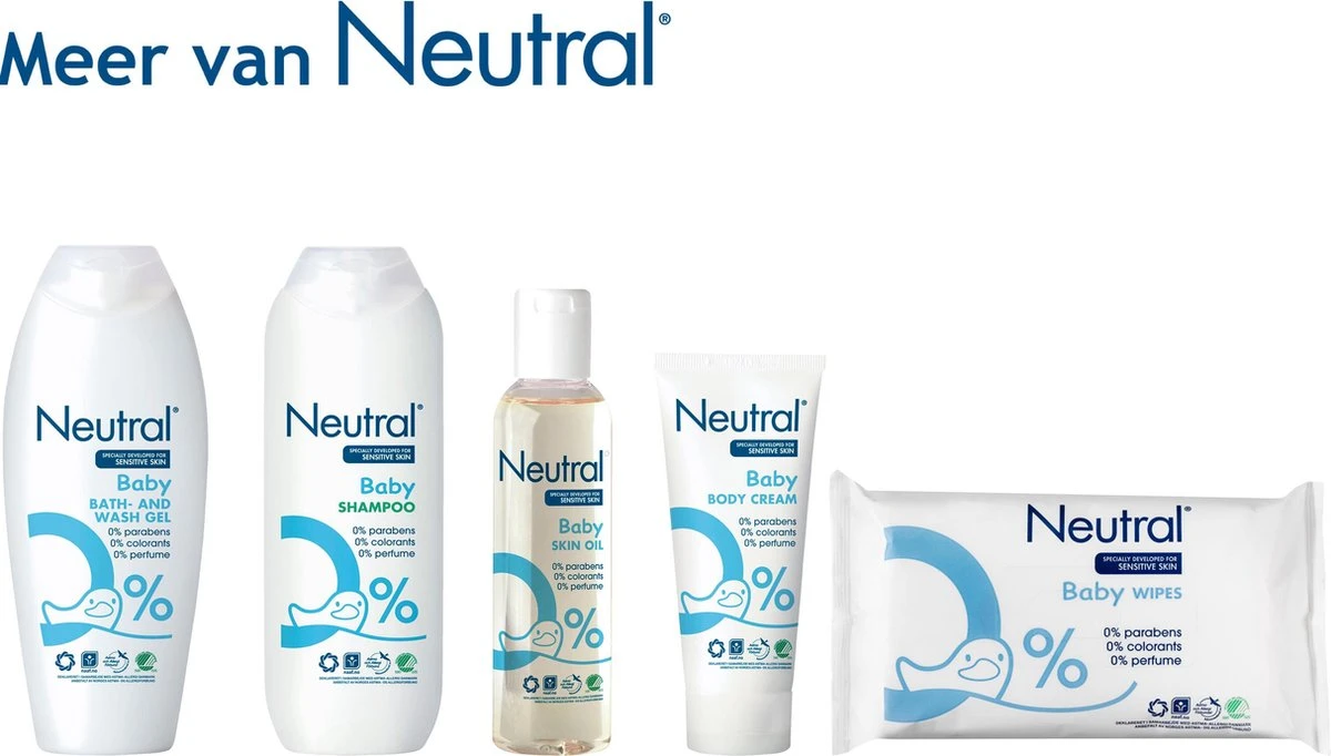 Neutral Baby Parfumvrij Huidolie Voor De Gevoelige Babyhuid 150 Ml 10 Neutral Baby Parfumvrij Huidolie Voor De Gevoelige Babyhuid 150 Ml - Afbeelding 10