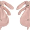 2 Happy Horse Richie Knuffeldoekjes | Oud Roze | Baby Cadeau | Kraam Cadeau