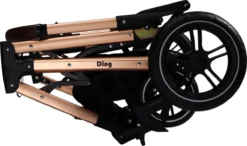 Ding Juna Kinderwagen 3 In 1 - Beige/Rose - Combi Kinderwagen Incl. Autostoel 30 Ding Juna Kinderwagen 3 In 1 - Beige/Rose - Combi Kinderwagen Incl. Autostoel -Babyproducten Winkel 1200x709 6