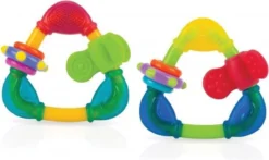 Nuby - Bijtspeelgoed - Bijtdriehoek - 3m+ -Babyproducten Winkel 1200x712