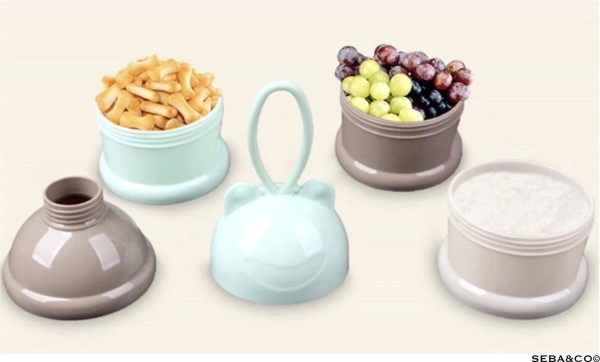 Melkpoeder Doseerdoosjes · GROEN · Melkpoeder Bewaarbakjes · Melkpoeder Toren · BPA FREE 3 Melkpoeder Doseerdoosjes · GROEN · Melkpoeder Bewaarbakjes · Melkpoeder Toren · BPA FREE - Afbeelding 3