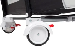 Campingbed BabyGO Sleeper DeLuxe Zwart (incl. Bodemverhoger) -Babyproducten Winkel 1200x736 1