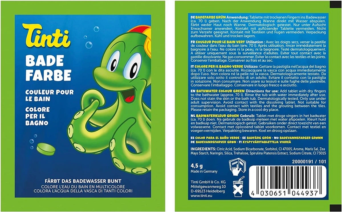 Tinti - Schatkist Verzorgingsplezier - 8 Delig 10 Tinti - Schatkist Verzorgingsplezier - 8 Delig - Afbeelding 10