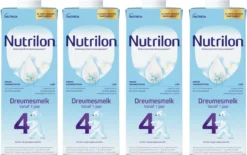Nutrilon 4 Dreumesmelk Kant & Klaar - Vanaf 1 Jaar - 4 X 1L
