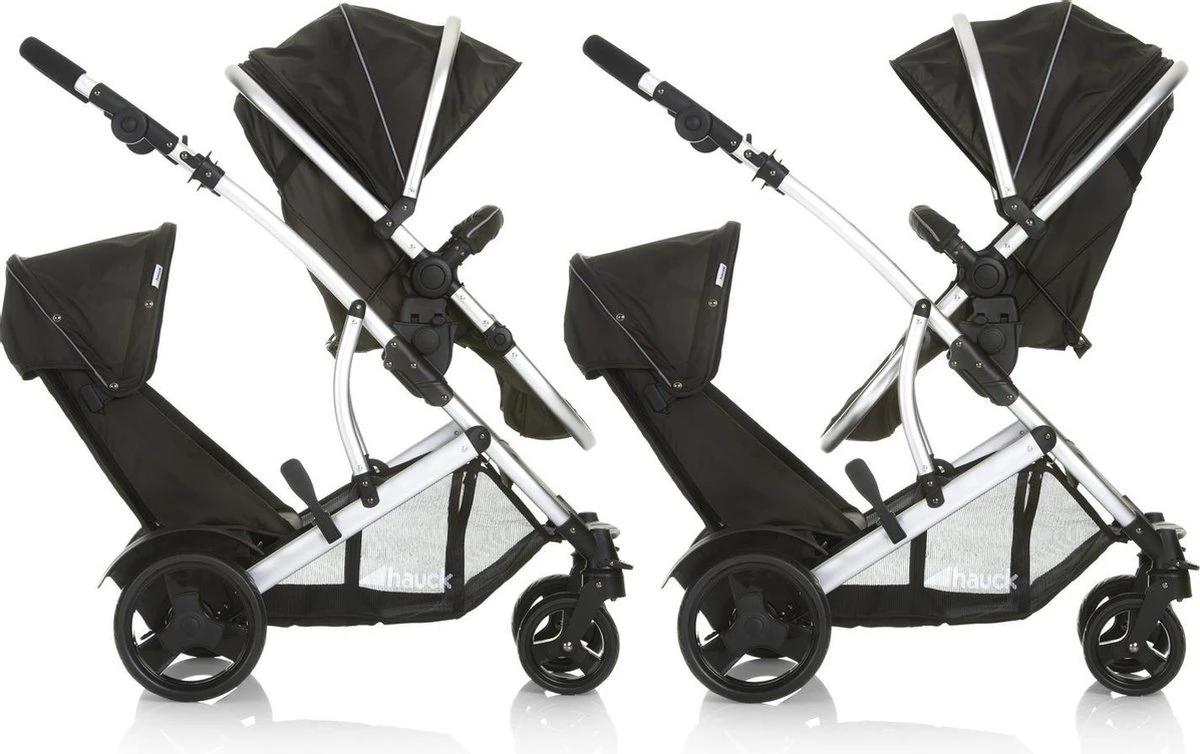 Hauck Duett 2 Duo Kinderwagen - Zwart 9 Hauck Duett 2 Duo Kinderwagen - Zwart - Afbeelding 9