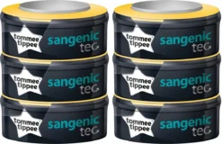 Tommee Tippee Sangenic Tec Luieremmer Navulling Cassettes - 6 Stuks - Universeel -Babyproducten Winkel 1200x777