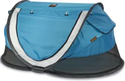 Deryan Peuter Luxe Campingbedje – Inclusief Zelfopblaasbare Matras - Blue -Babyproducten Winkel 1200x781 1