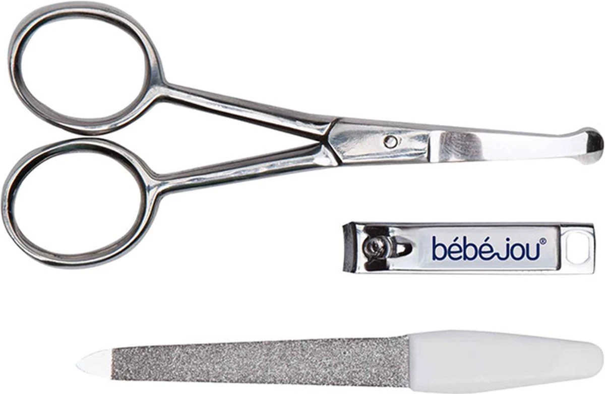 Bébé-Jou Baby Manicureset Taupe 1 Bébé-Jou Baby Manicureset Taupe