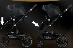 Belecoo - Luxe Kinderwagen - 3-in-1 Buggy - Opklapbare Wandelwagen - Autostoel - Wieg - Multifunctioneel - Zwart 15 Belecoo - Luxe Kinderwagen - 3-in-1 Buggy - Opklapbare Wandelwagen - Autostoel - Wieg - Multifunctioneel - Zwart -Babyproducten Winkel 1200x797 1