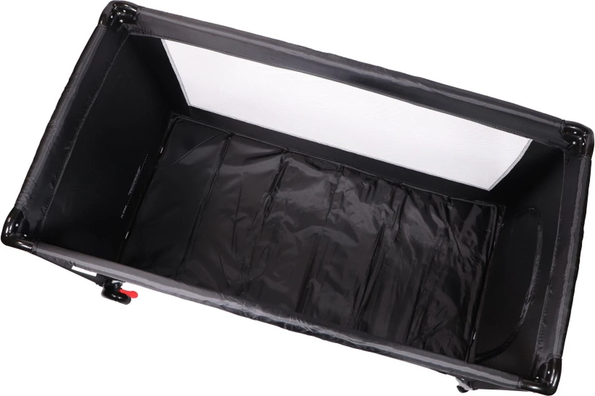 Ding Deluxe Black Campingbedje Incl. Bodemverhoger 7 Ding Deluxe Black Campingbedje Incl. Bodemverhoger - Afbeelding 7