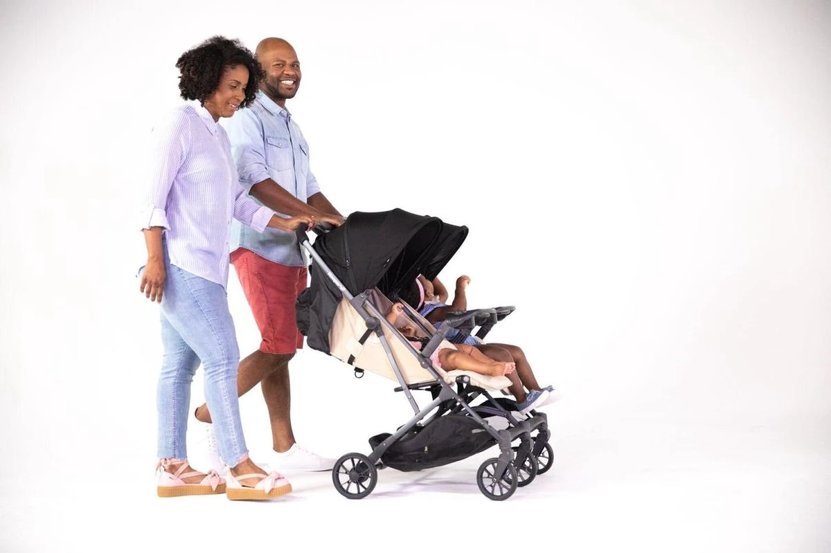 Joovy Kooper X2 Dubbele Buggy - Antraciet - Duo Buggy 5 Joovy Kooper X2 Dubbele Buggy - Antraciet - Duo Buggy - Afbeelding 5