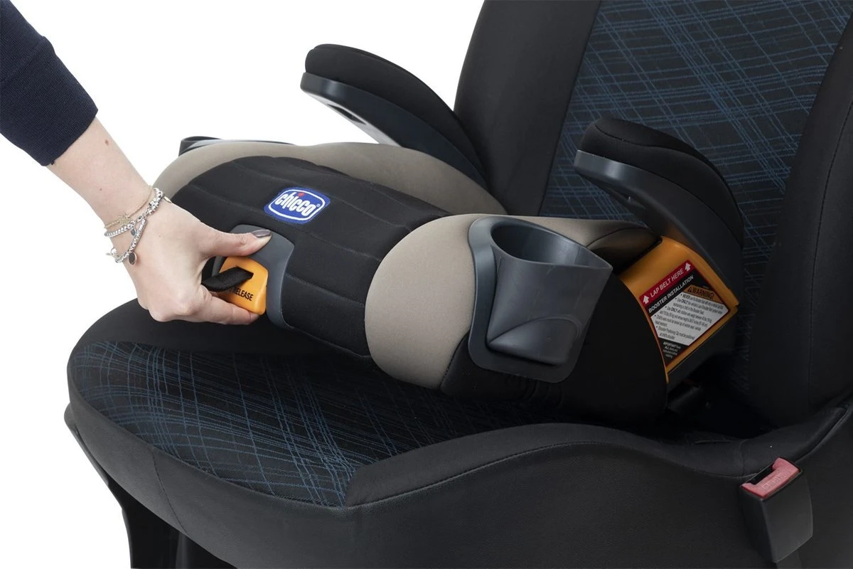 Chicco - Gofit Plus - Booster Isofix - Desert Taupe 2 Chicco - Gofit Plus - Booster Isofix - Desert Taupe - Afbeelding 2