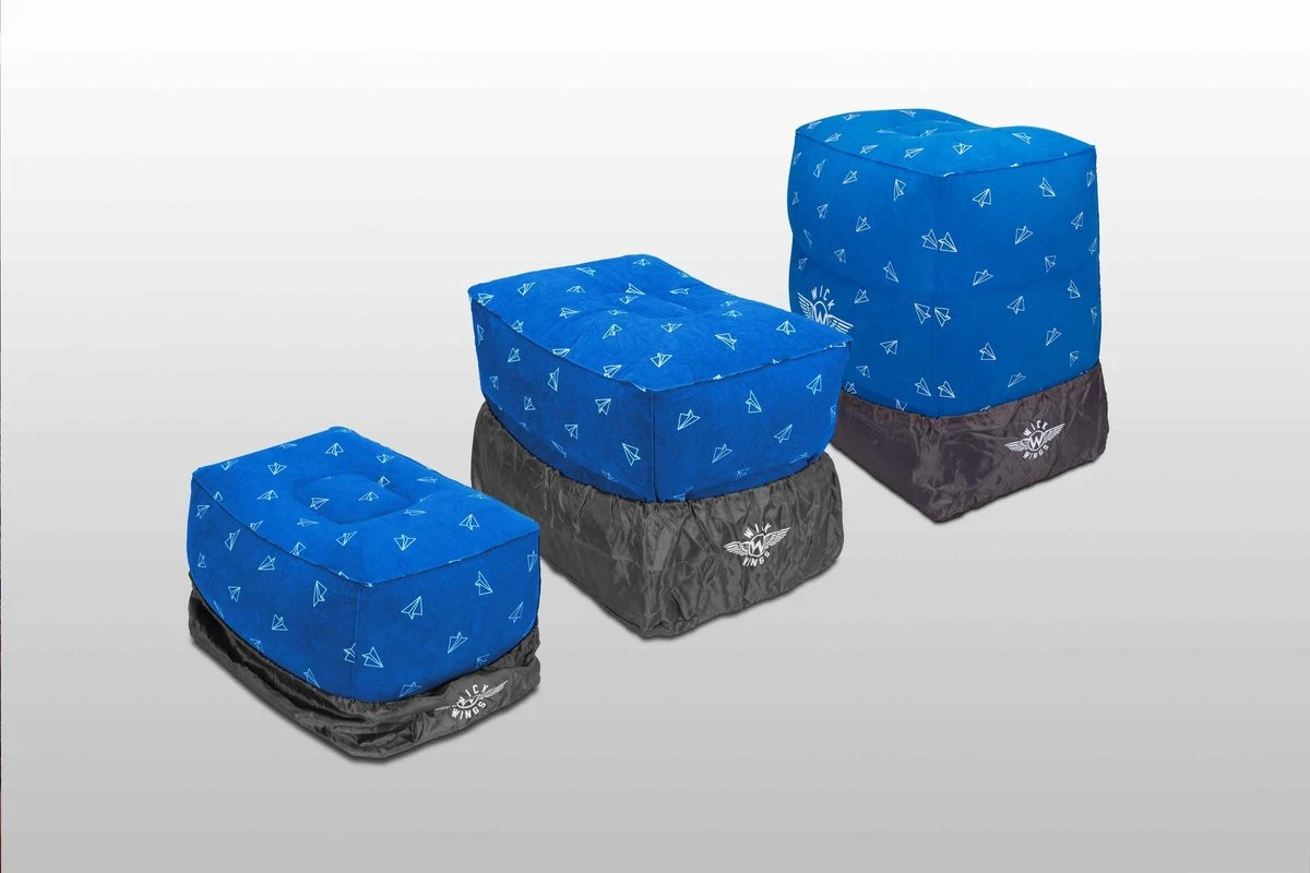 Wick Wings - Wick Air Vliegtuigbedje - Reiskussen - Voetensteun - Antislip 5 Wick Wings - Wick Air Vliegtuigbedje - Reiskussen - Voetensteun - Antislip - Afbeelding 5