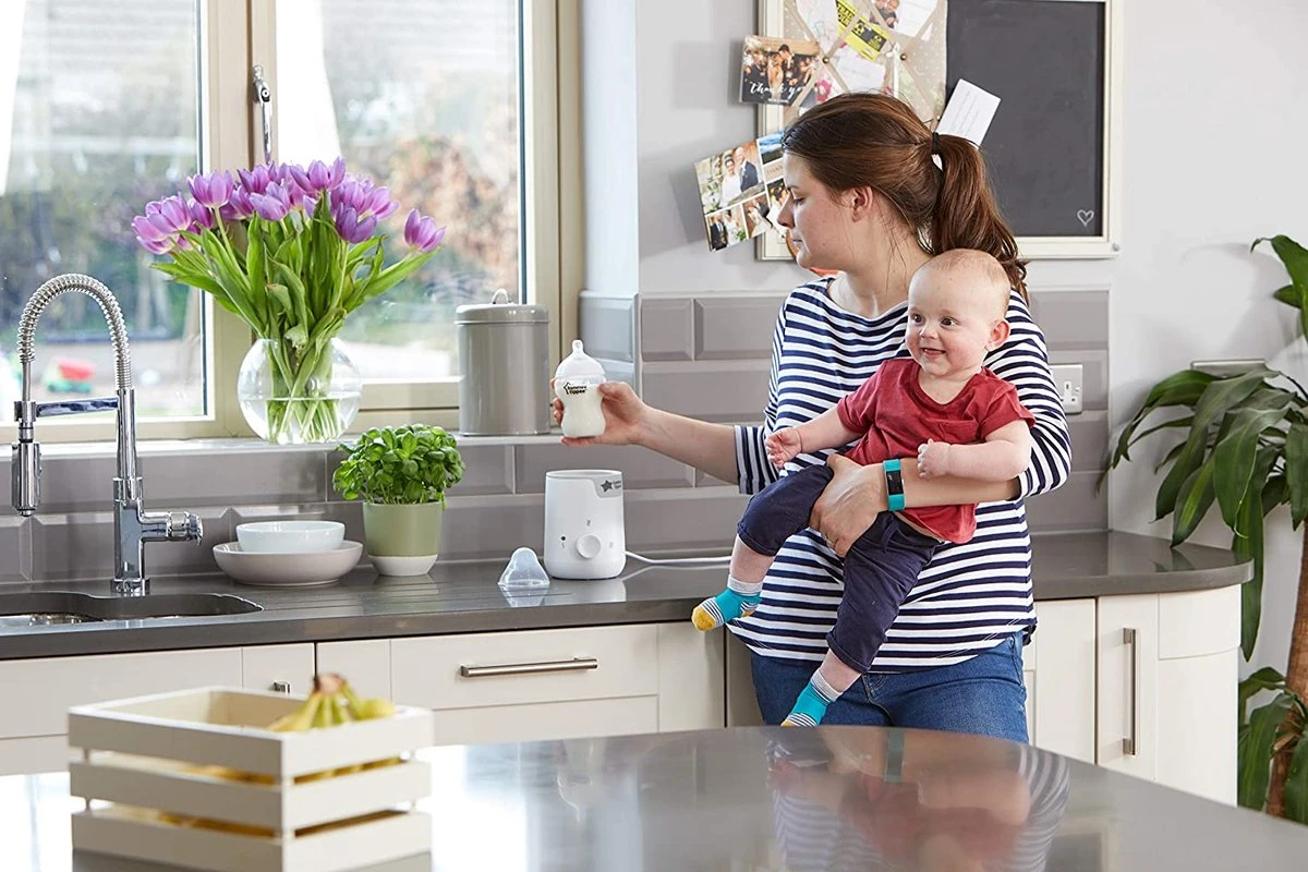 Tommee Tippee Easi Warm - Elektrische Flessen - En Voedselverwarmer - Automatische Timer - Draaiknop - Wit 7 Tommee Tippee Easi Warm - Elektrische Flessen - En Voedselverwarmer - Automatische Timer - Draaiknop - Wit - Afbeelding 7