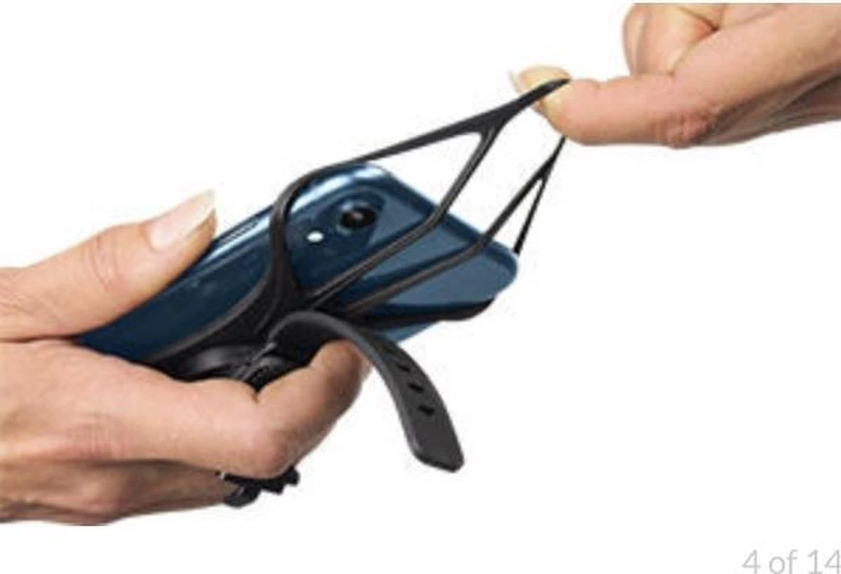 Dooky Telefoonhouder Smartphone Telefoon Houder 360* Rotatie Universeel Kinderwagen Fiets Zwart 18 Dooky Telefoonhouder Smartphone Telefoon Houder 360* Rotatie Universeel Kinderwagen Fiets Zwart - Afbeelding 18